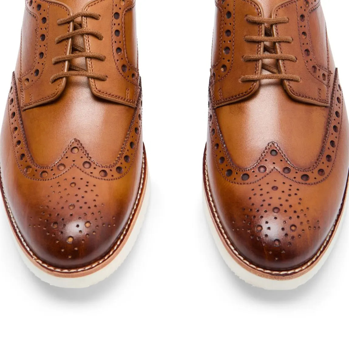 Oliver Sweeney Tan Carlton Leather Brogues UK 7