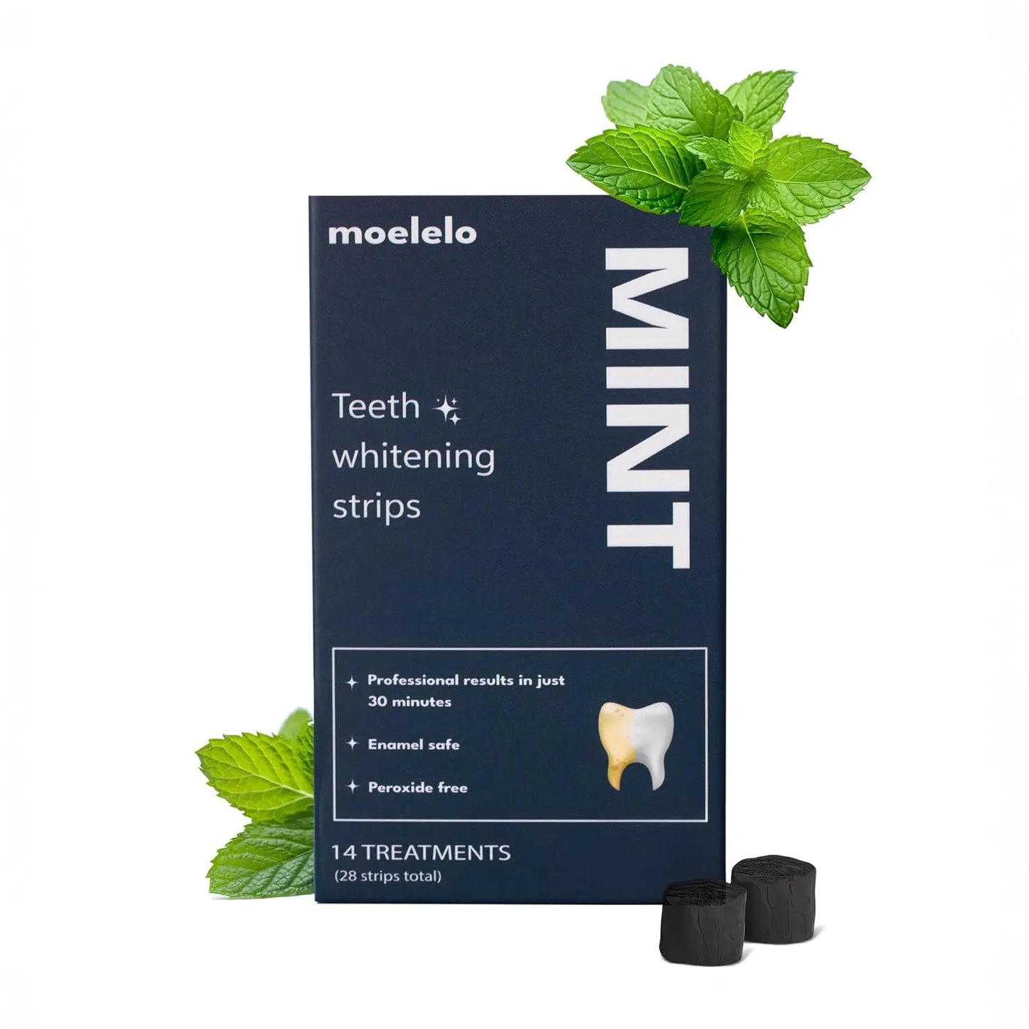 Teeth whitening strips, natural teeth whitening strips,