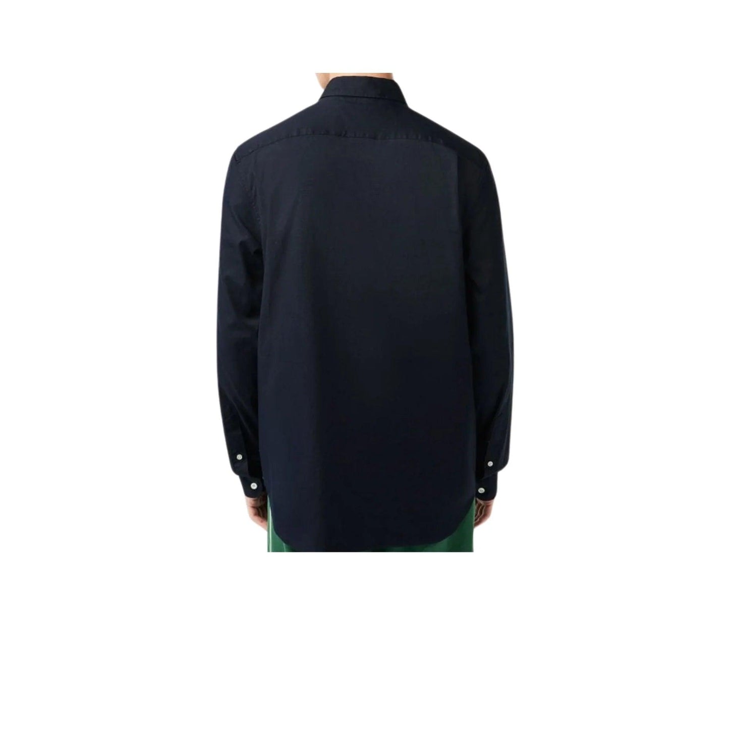 Oxford Shirt for Men - Regular Fit Cotton Shirt - Navy Colour - Almostnewcloset.com
