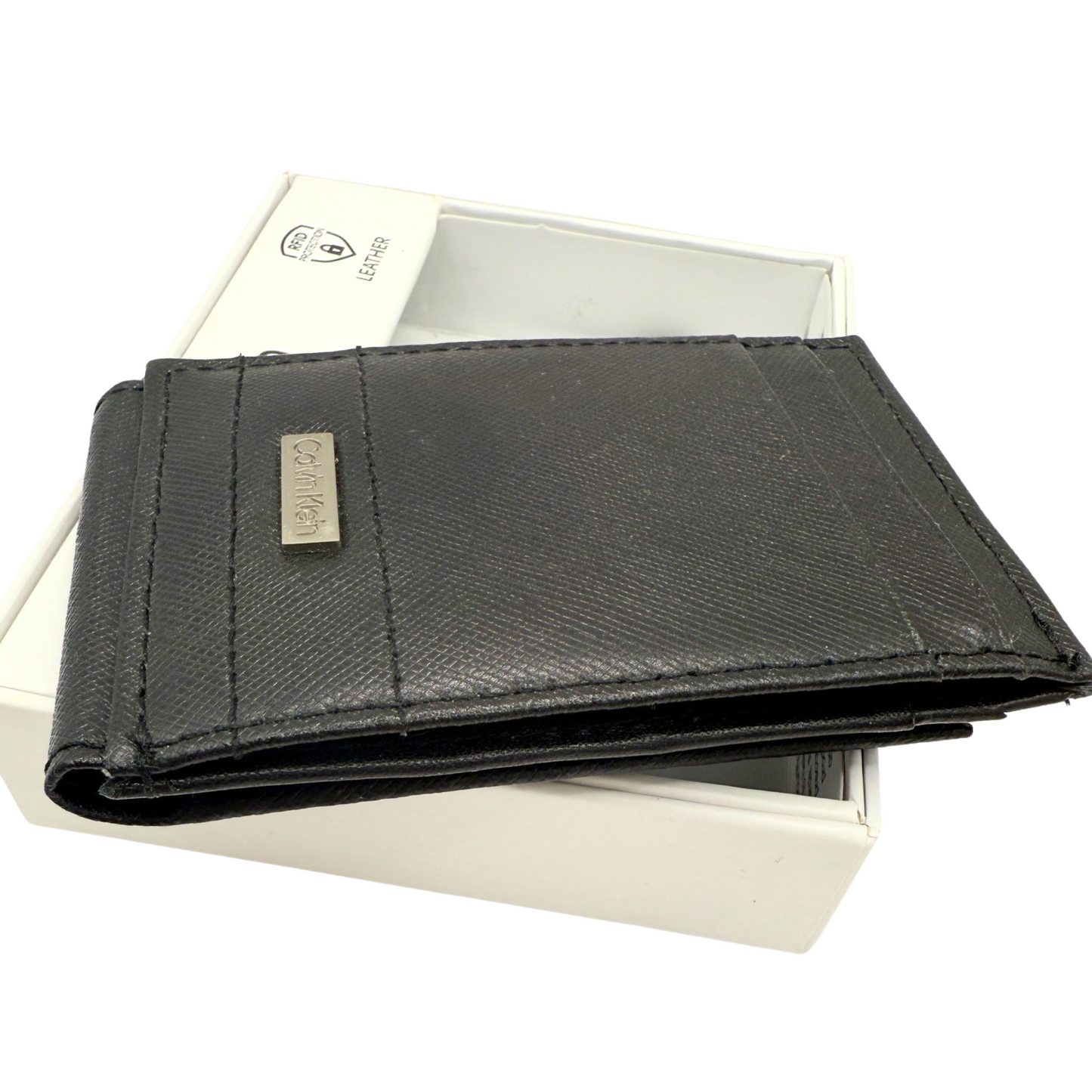 Calvin Klein Magnetic Wallet - Black - RFID