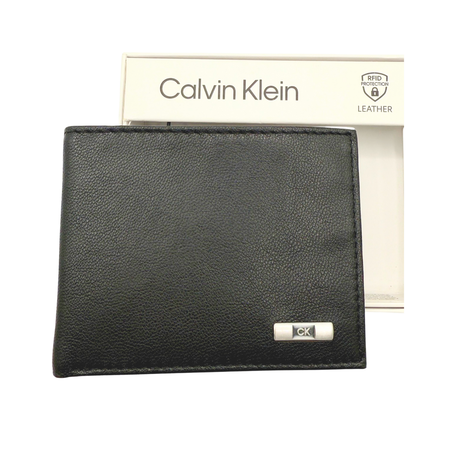 Calvin Klein Bifold Wallet For Men - Black Colour - RFID Protection RRP £70