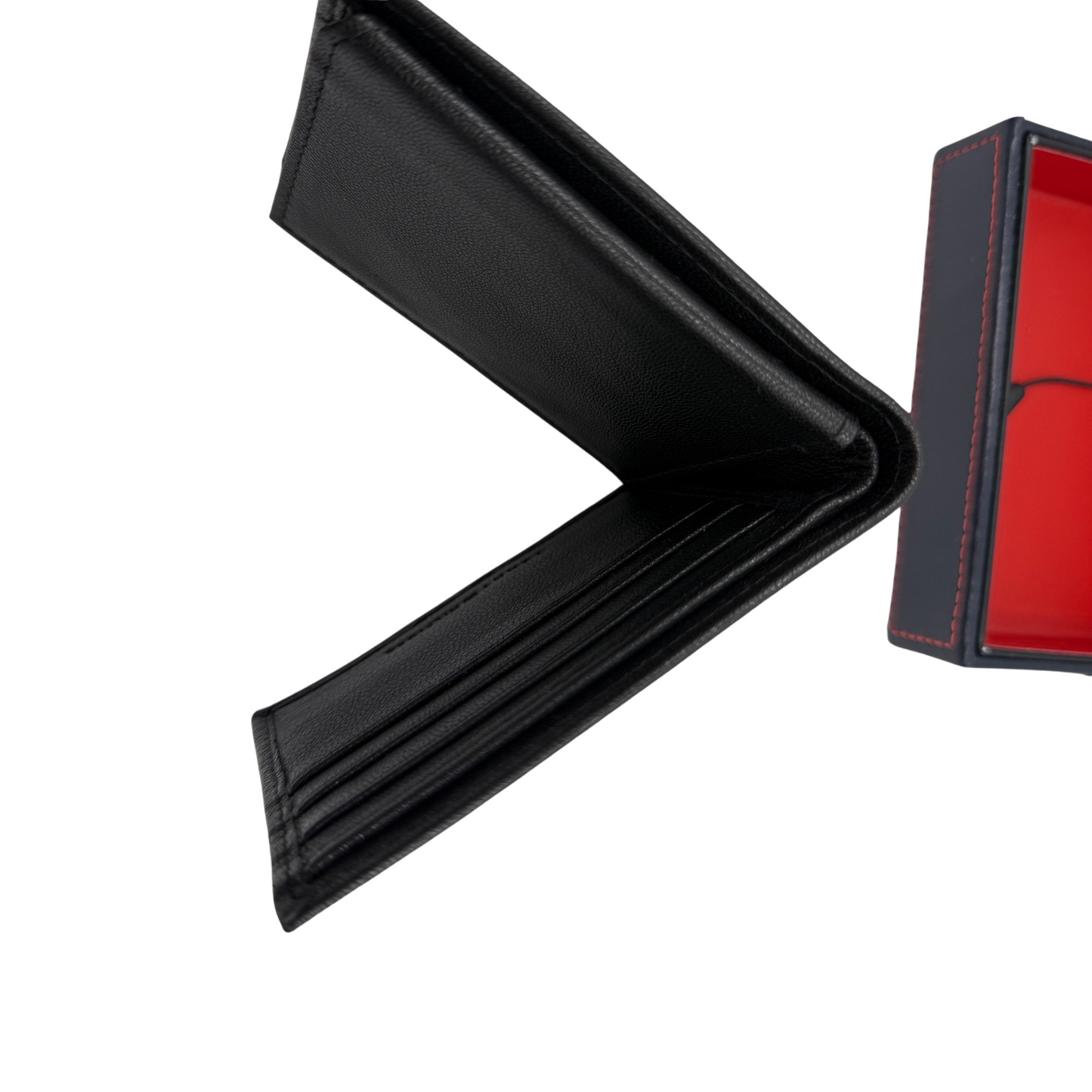 Tommy Hilfiger Bifold Wallet for Men Black Leather Wallet