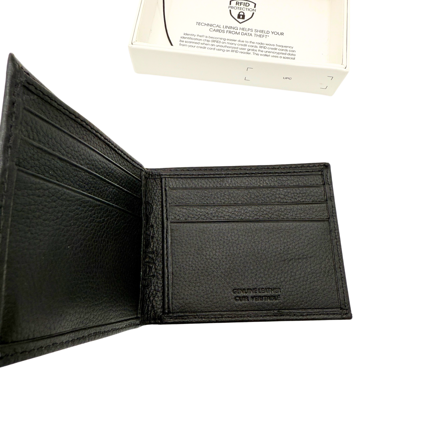 Calvin Klein Bifold Wallet For Men - Black Colour - RFID Protection RRP £70