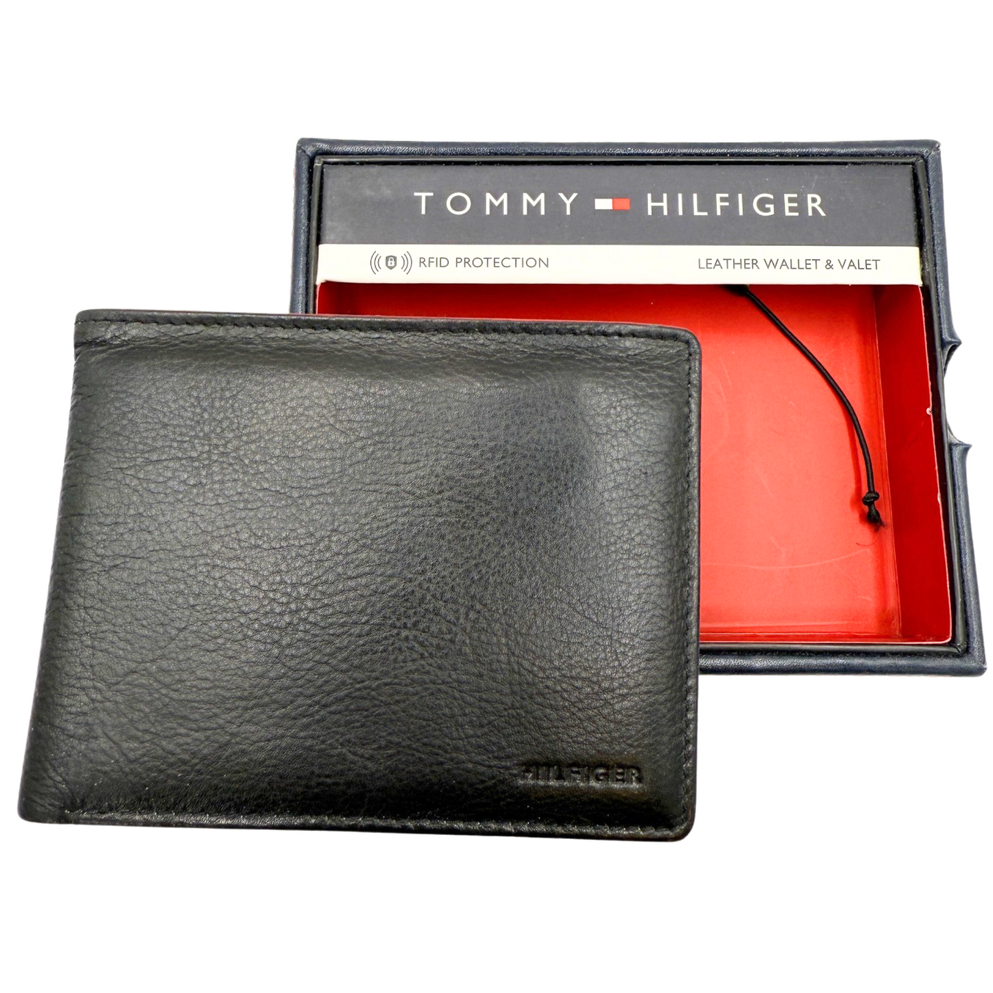 Tommy Hilfiger Bifold Leather Wallet for Men - RRP£65 - RFID Protection