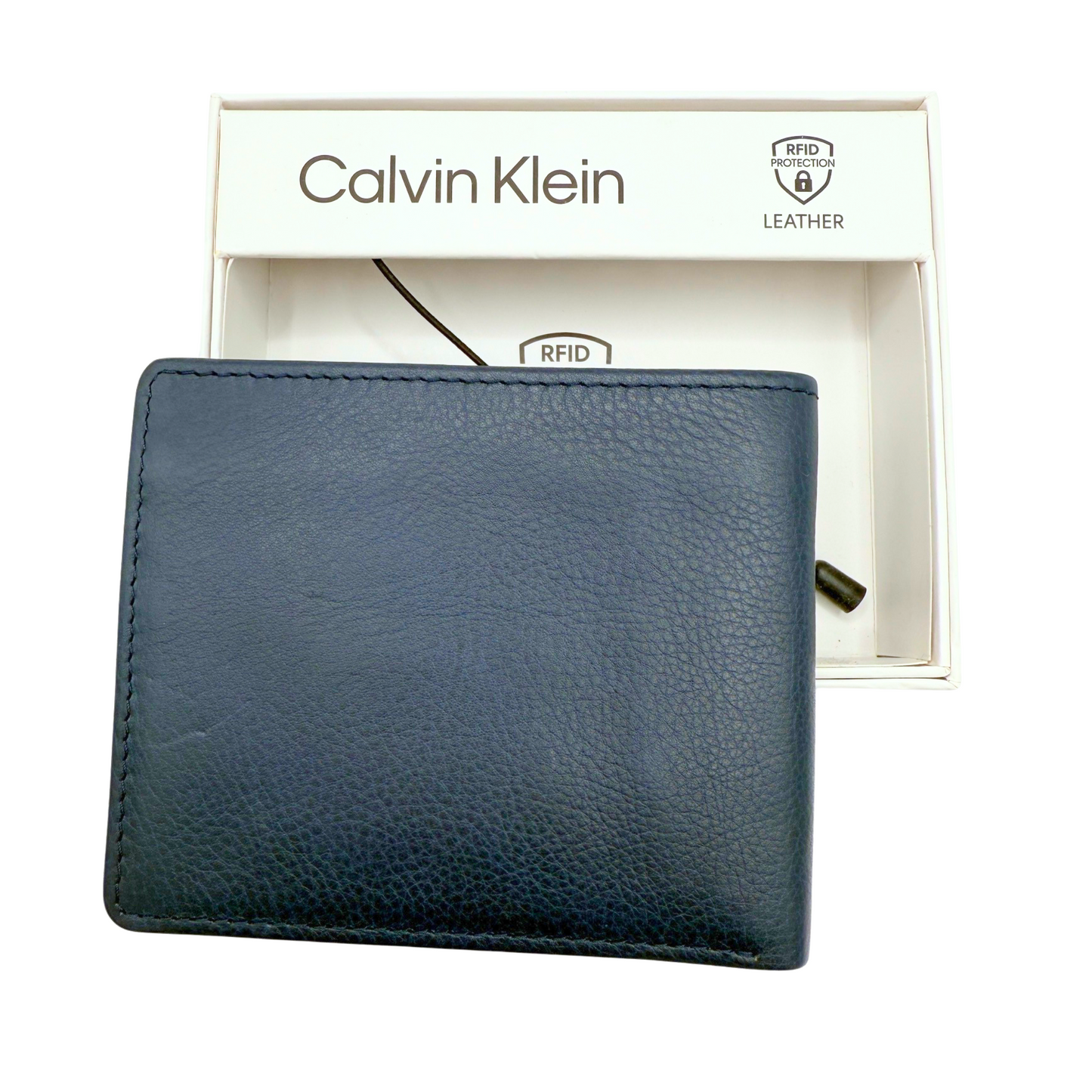 Calvin Klein Bifold Wallet For Men - Navy/Blue Colour - RFID Protection RRP £70