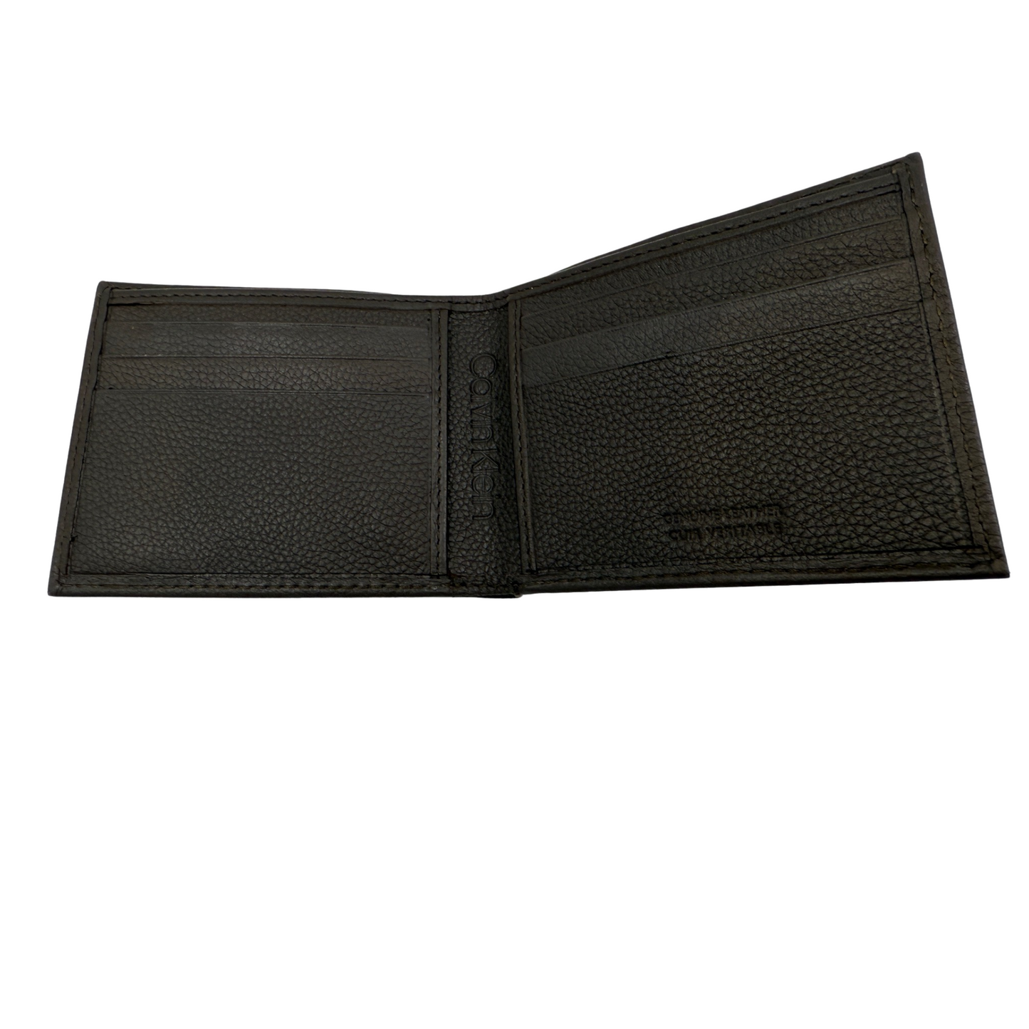 Calvin Klein Bifold Dark Brown Wallet for Men - RFID Protection