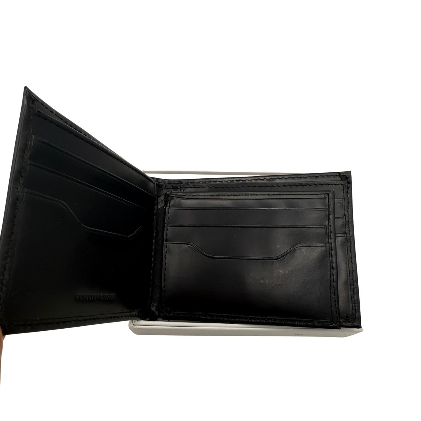 Calvin Klein Bifold Wallet For Men - Smooth Black Colour - RFID Protection RRP £70