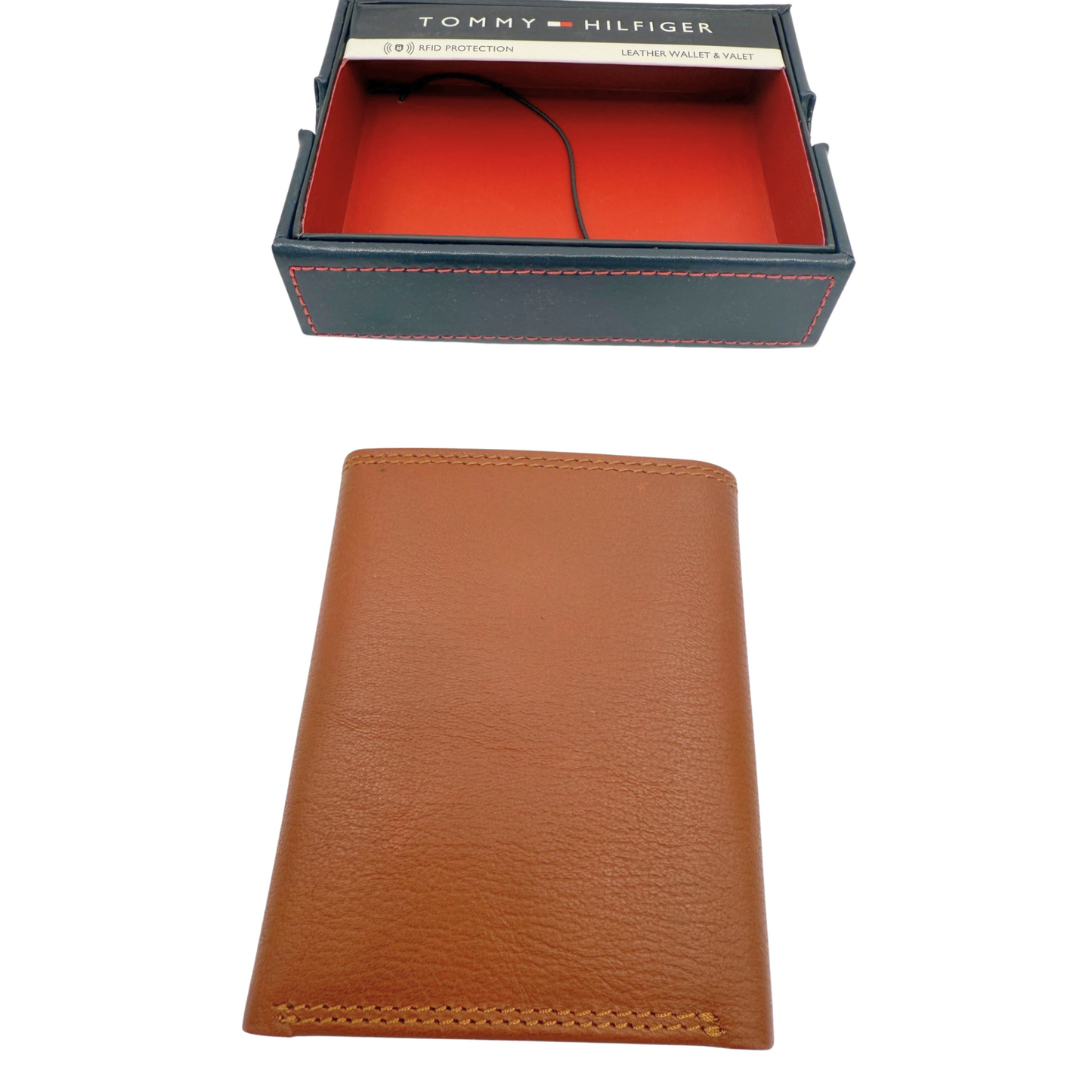 Tommy Hilfiger Wallet for Men Brown Men's Wallet Trifold Wallet RFID RRP£65