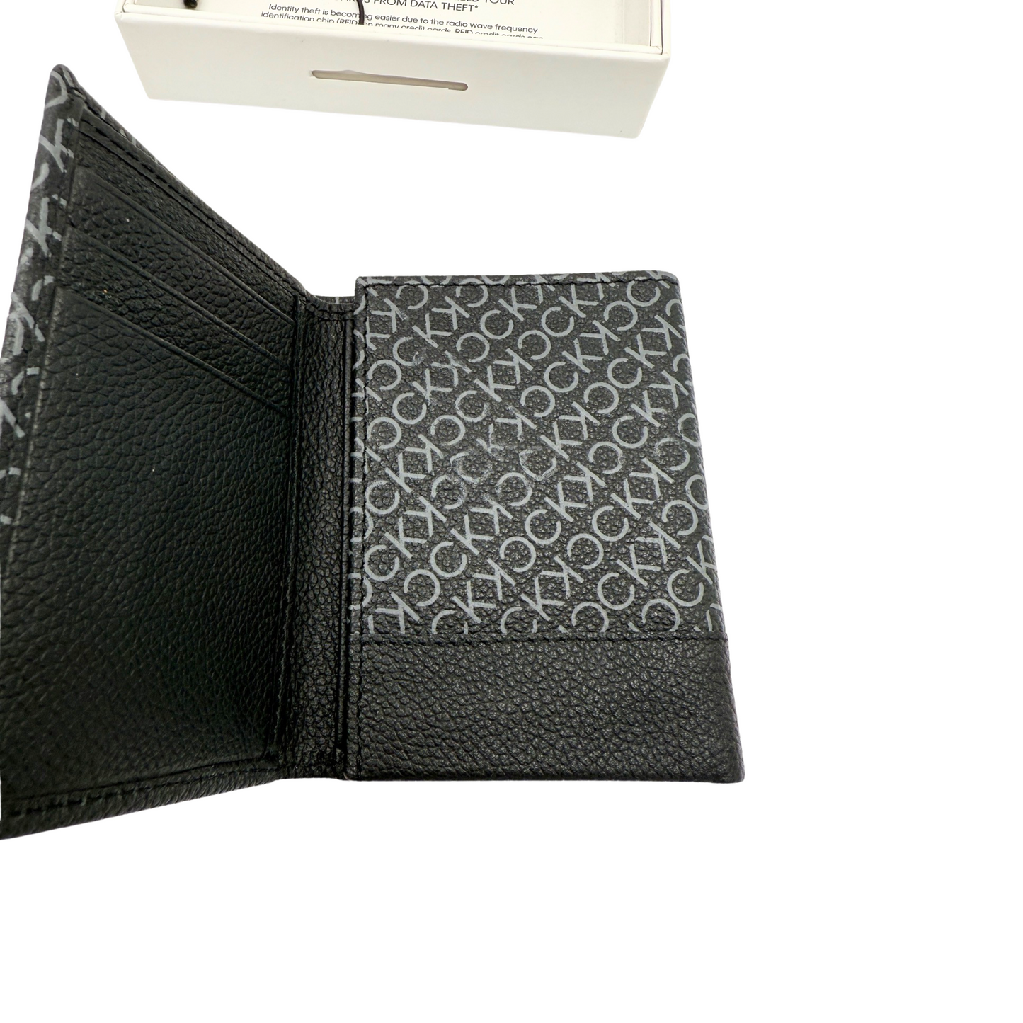 Calvin Klein Trifold Wallet for Men - RFID Protection RRP£65
