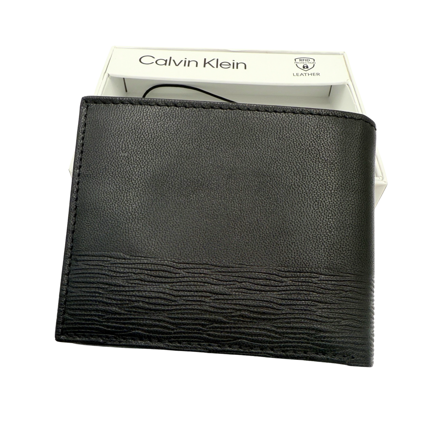 Calvin Klein Bifold Wallet for Men - Black - RFID Protection