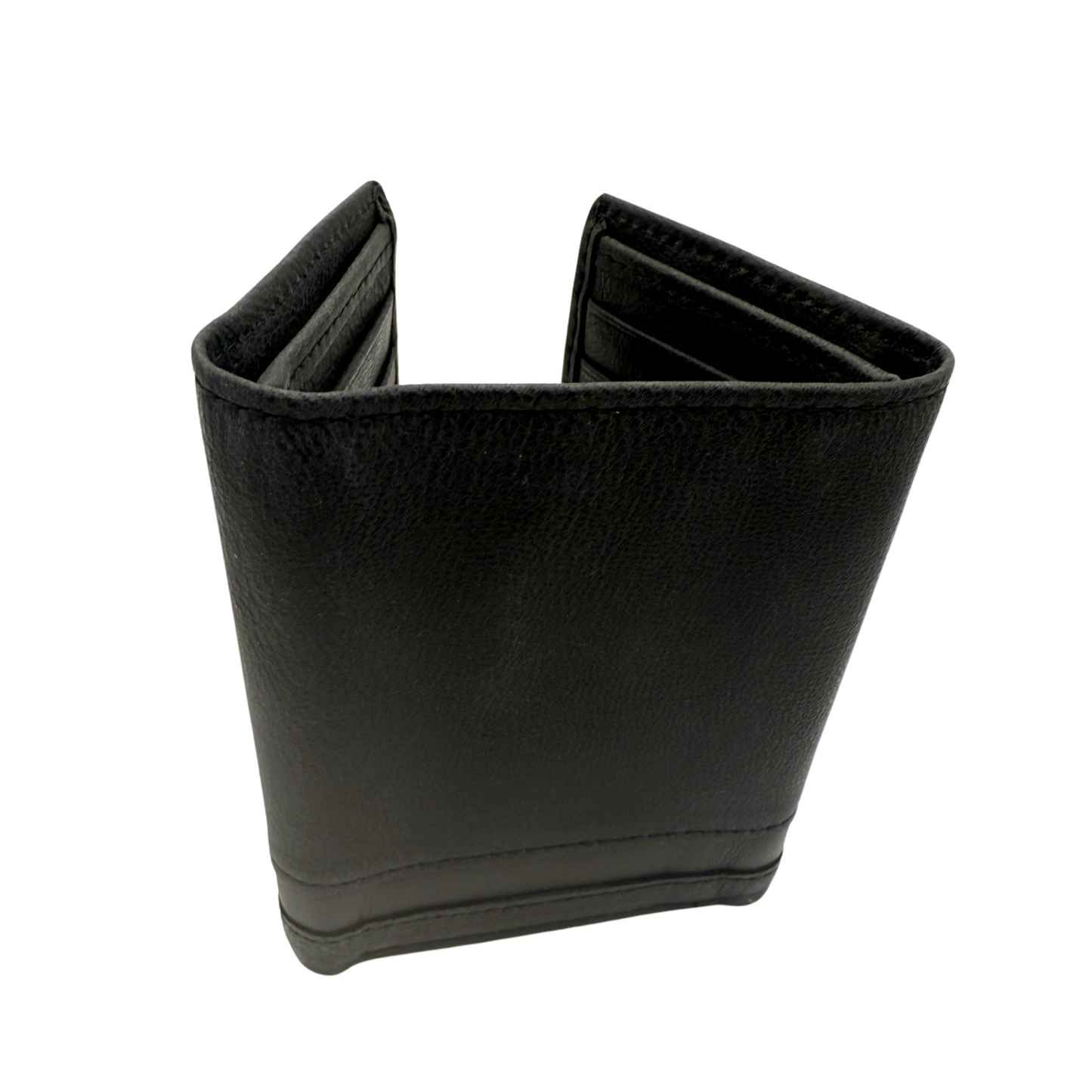 Calvin Klein Trifold Wallet for Men Women - Black - RFID Protection