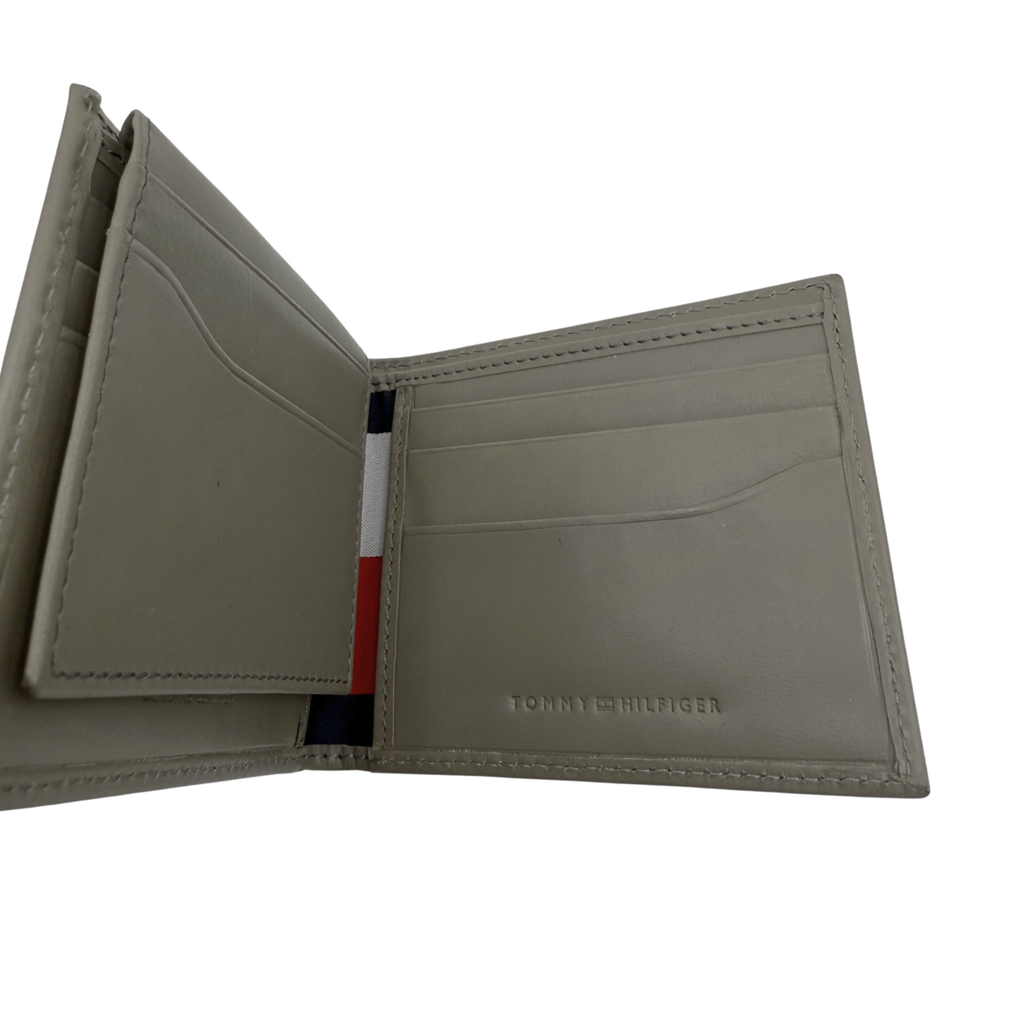 Tommy Hilfiger Wallet for Men - Grey Men's Wallet - RRP£60 - Calf Leather