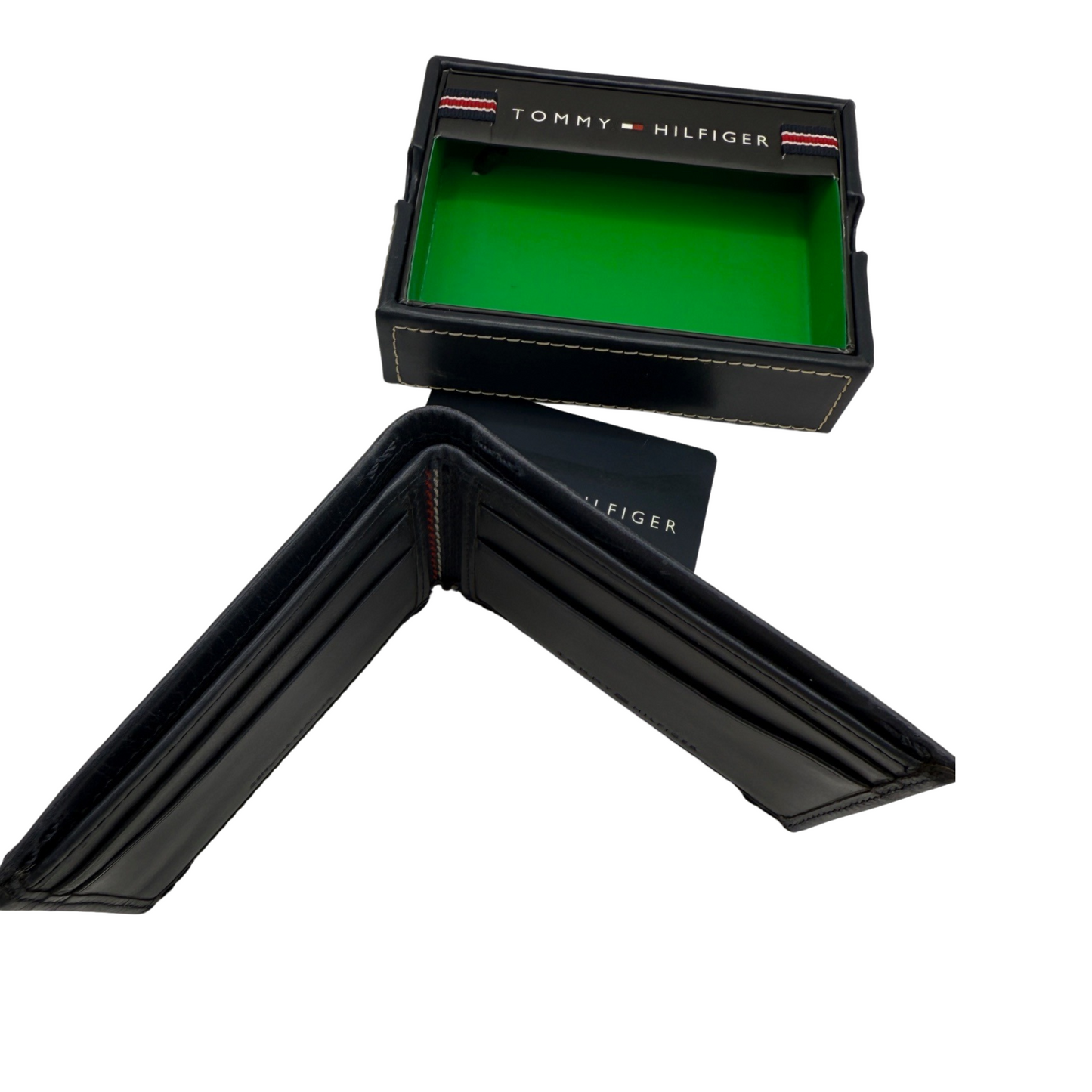 Tommy Hilfiger Bifold Wallet For Men - Navy Colour - RFID Protection RRP £70