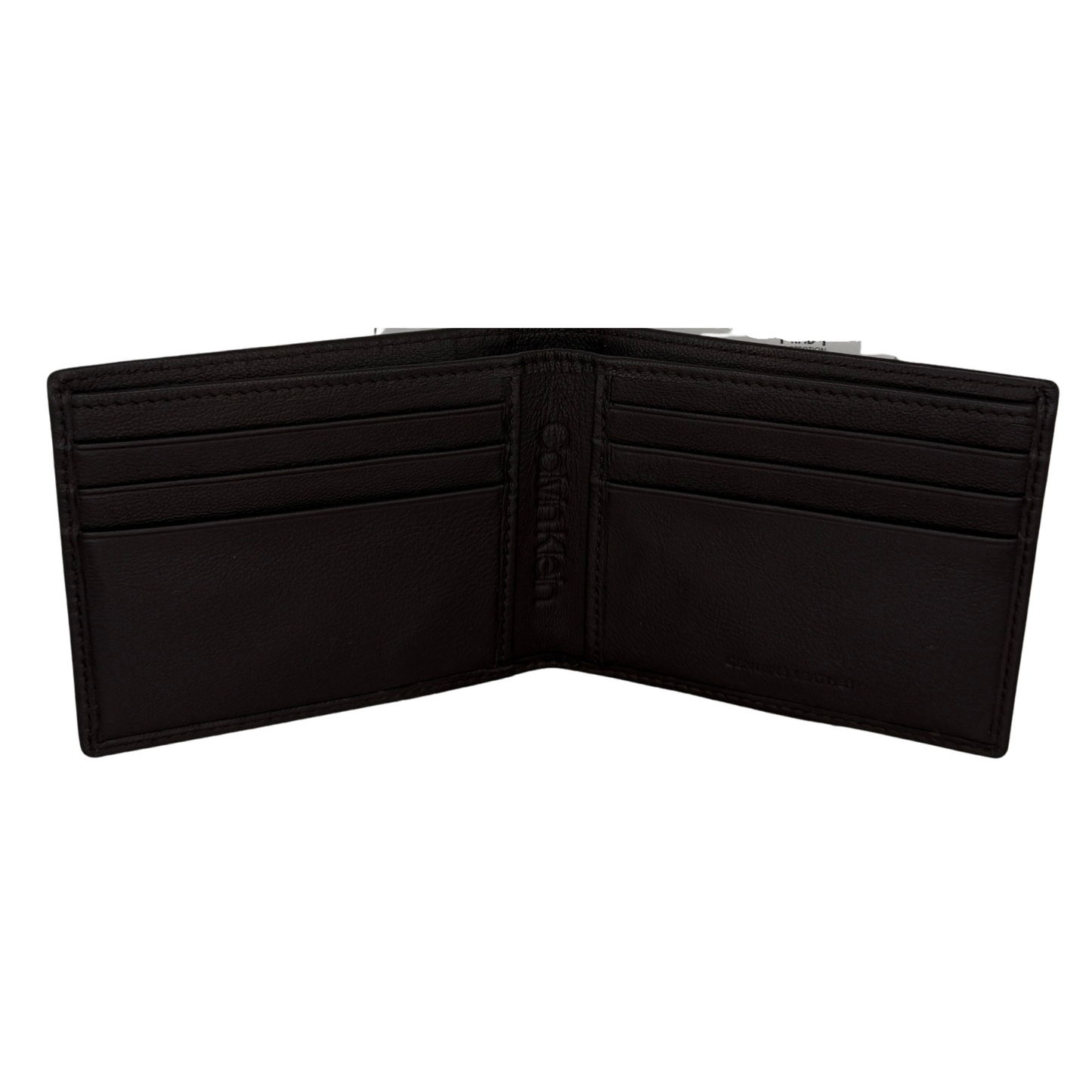 Calvin Klein Bifold Wallet for Men - Dark Brown - RFID Protection