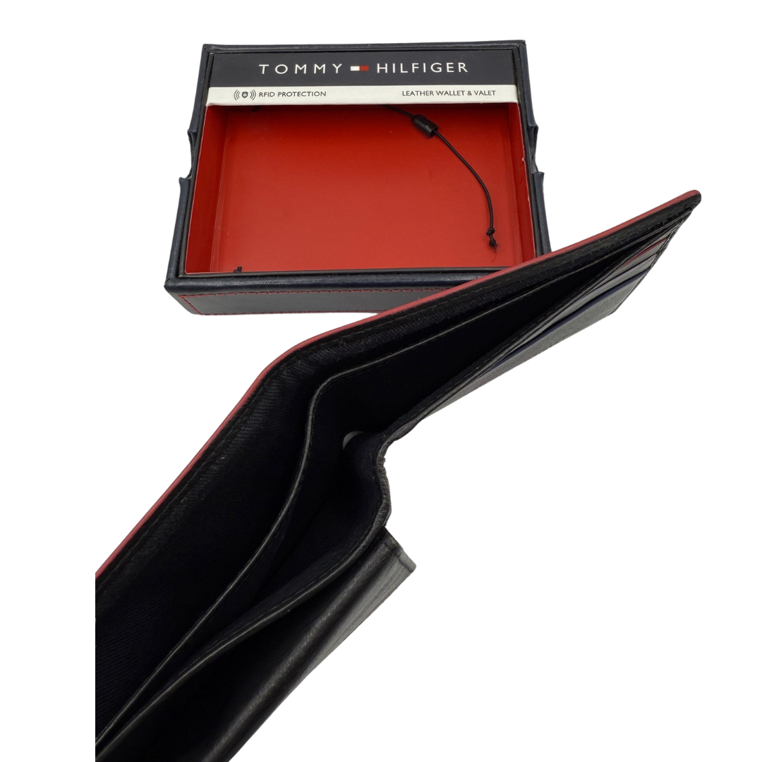 Tommy Hilfiger Bifold Leather Wallet for Men - RRP£65 - RFID Protection