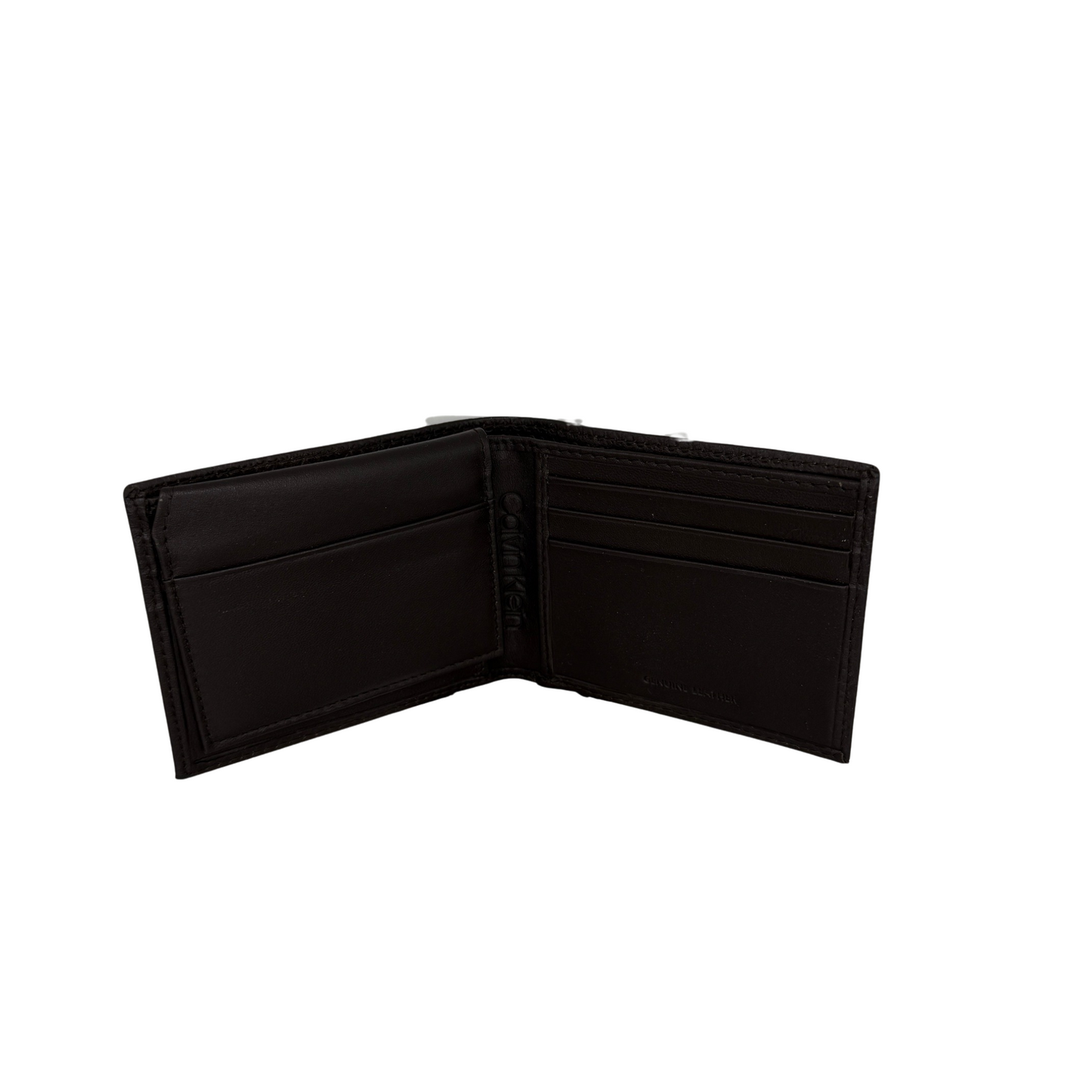 Calvin Klein Bifold Wallet for Men - Dark Brown - RFID Protection