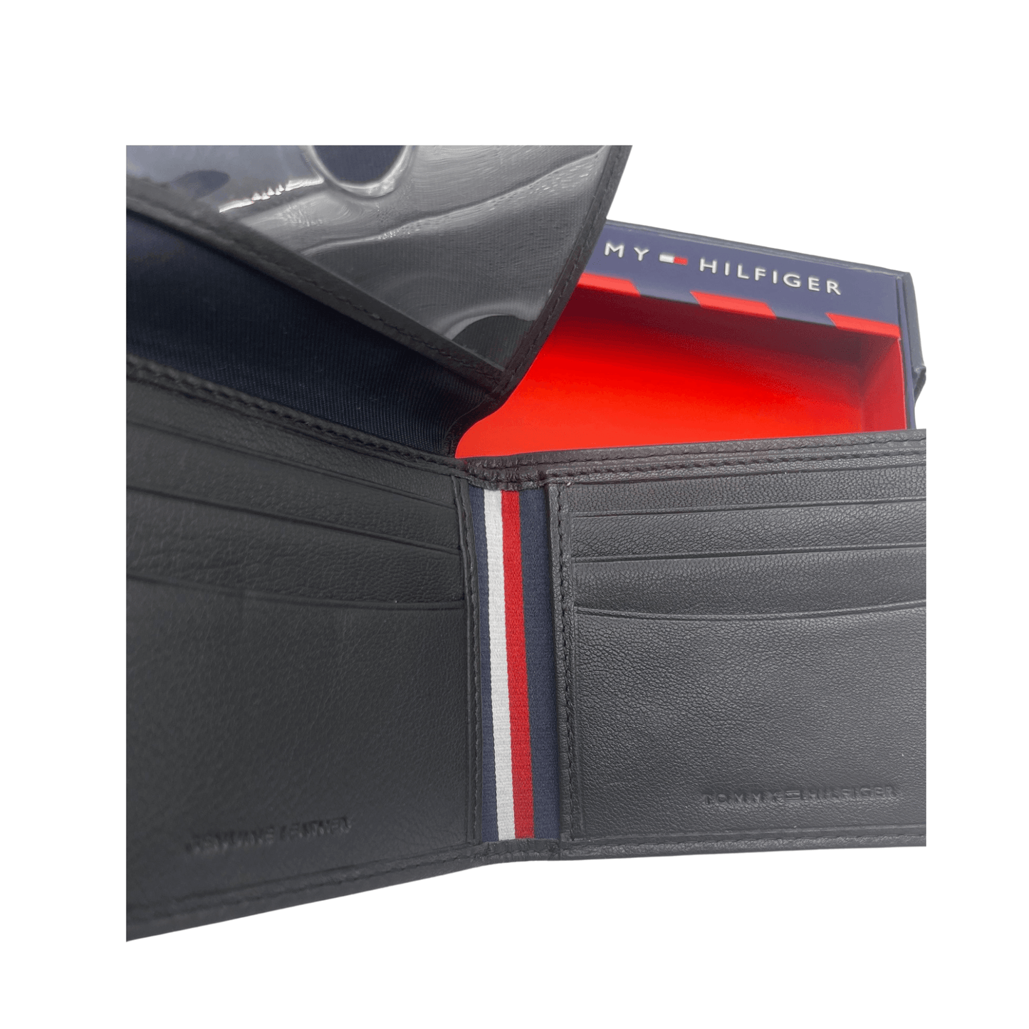 TH Wallets for Men - Black Leather Wallet - Bifold Wallet for Men - Rfid Protection - Almostnewcloset.com