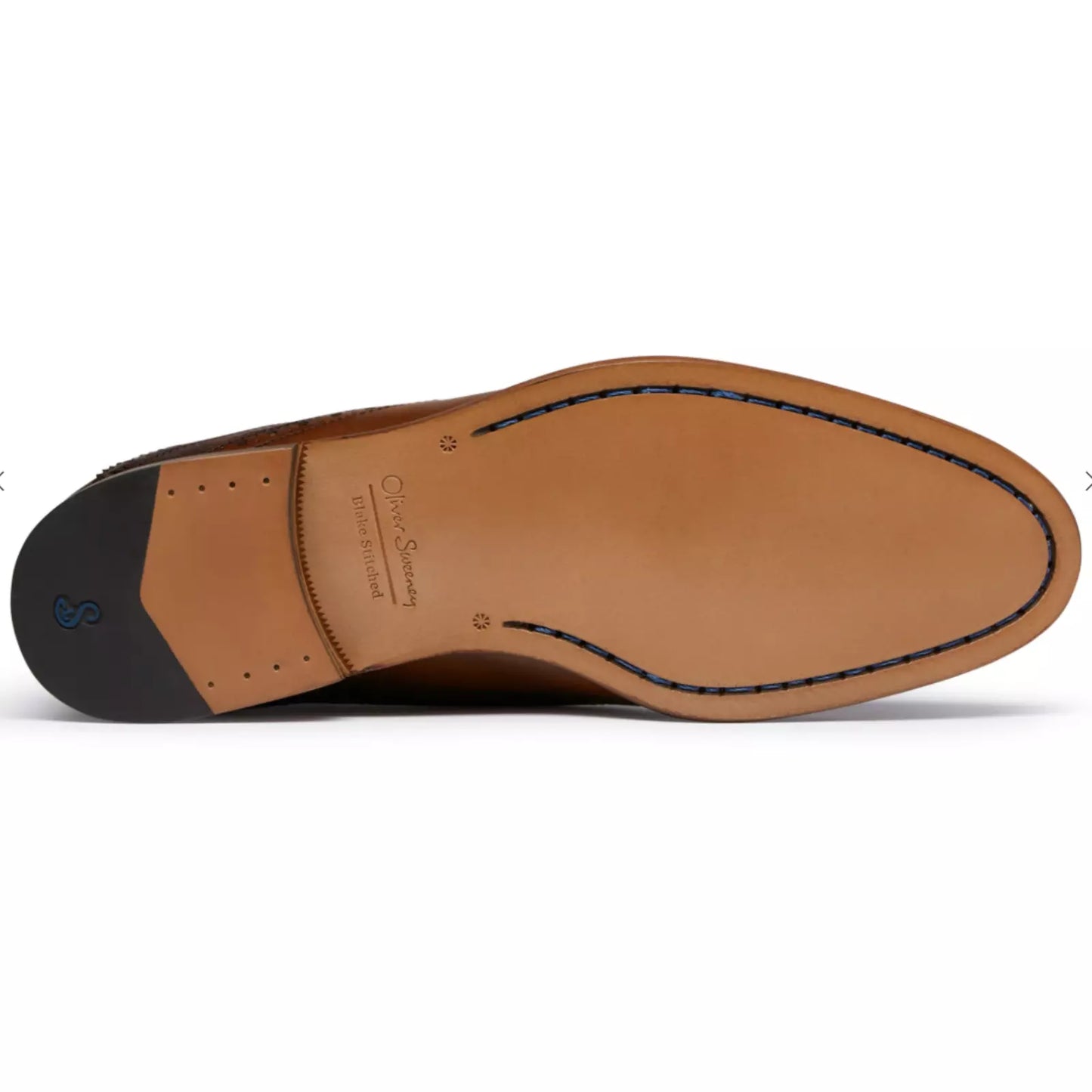 Oliver Sweeney Fellbeck Dark Tan Oxford Brogues RRP£179 UK 7