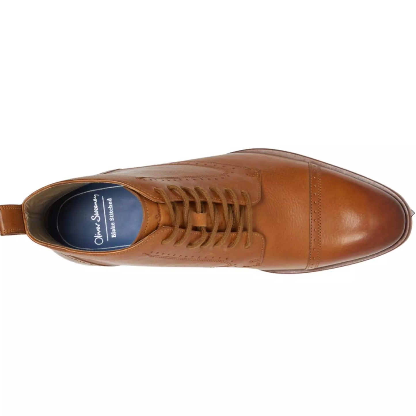 Oliver Sweeney Portrush Tan Leather Boots RRP £199 UK 9