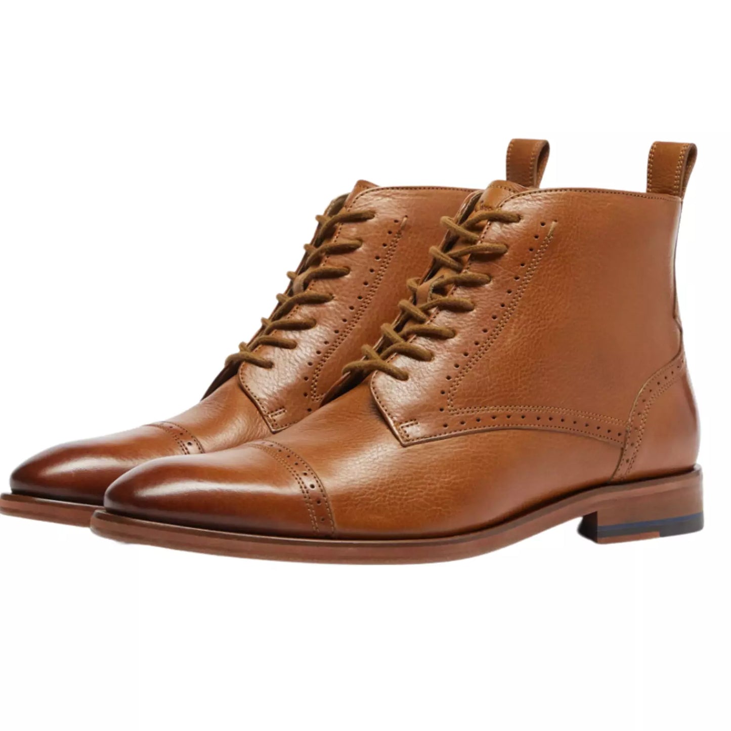 Oliver Sweeney Portrush Tan Leather Boots RRP £199 UK 9