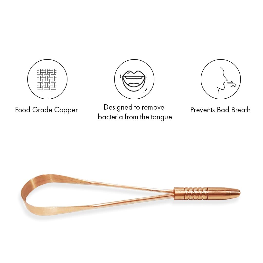 Tongue scraper, Copper tongue scraper, tongue scraper for men, tongue scraper for women, tongue scraper for adults, tongue scraper for kids, tongue cleaner