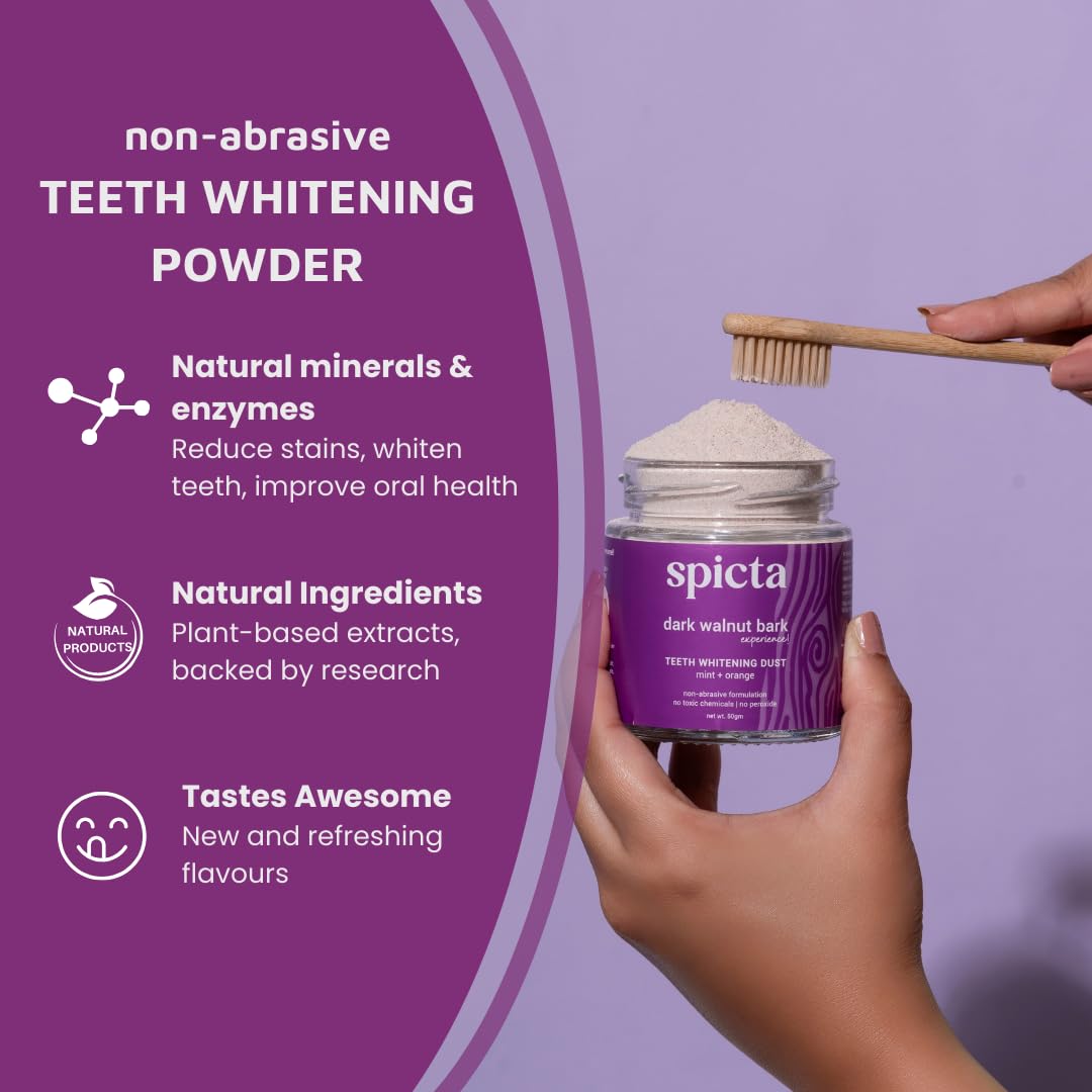 natural teeth whitening powder