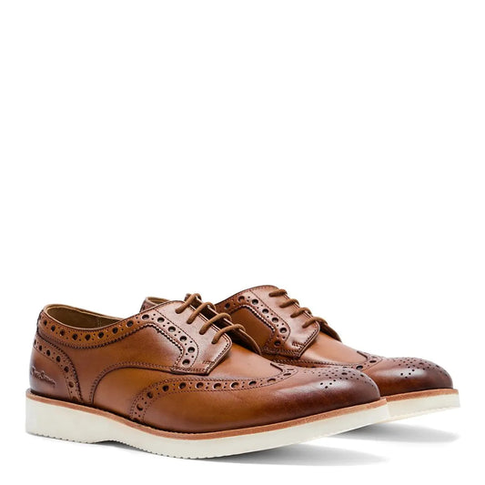 Oliver Sweeney Tan Carlton Leather Brogues UK 7