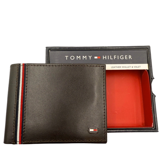 Tommy Hilfiger Bifold Leather Wallet for Men - RRP£65 - RFID Protection