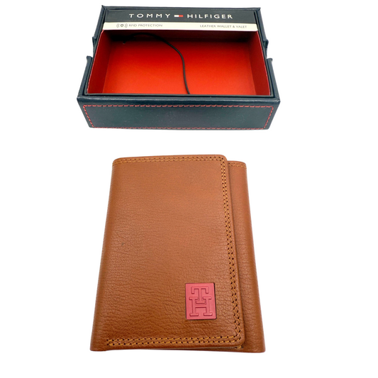 Tommy Hilfiger Wallet for Men Brown Men's Wallet Trifold Wallet RFID RRP£65