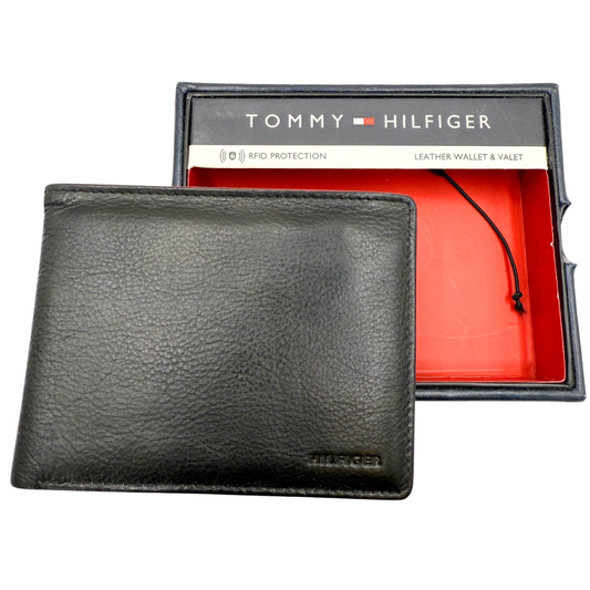 Tommy Hilfiger Bifold Leather Wallet for Men - RRP£65 - RFID Protection