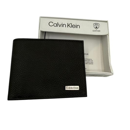 Calvin Klein Bifold Dark Brown Wallet for Men - RFID Protection
